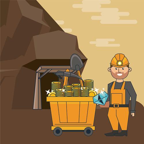 A close-up of Bitcoin mining equipment components